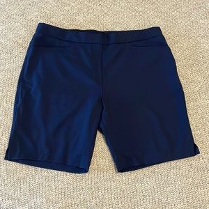 Navy Puma Pounce Bermuda Golf Shorts